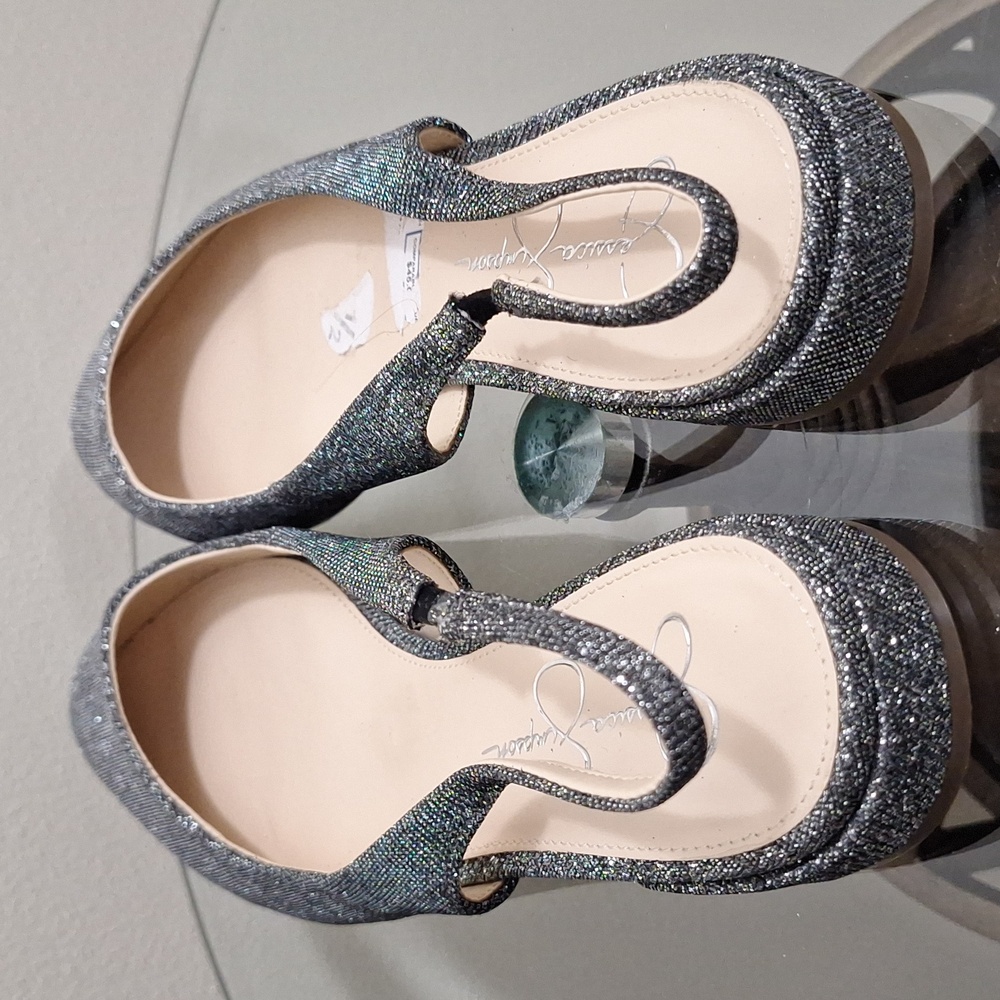 Jessica Simpson Glittery Slingbacks - Picture 6 of 9